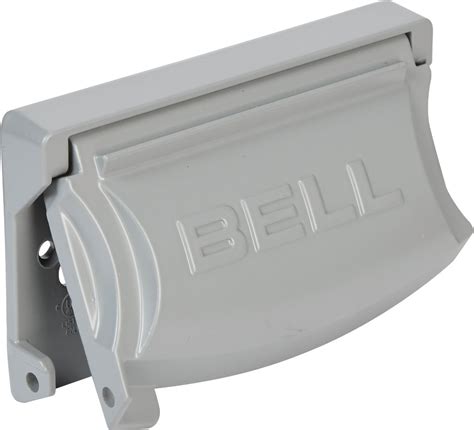 electric bell box covers|bell outdoor receptacle cover.